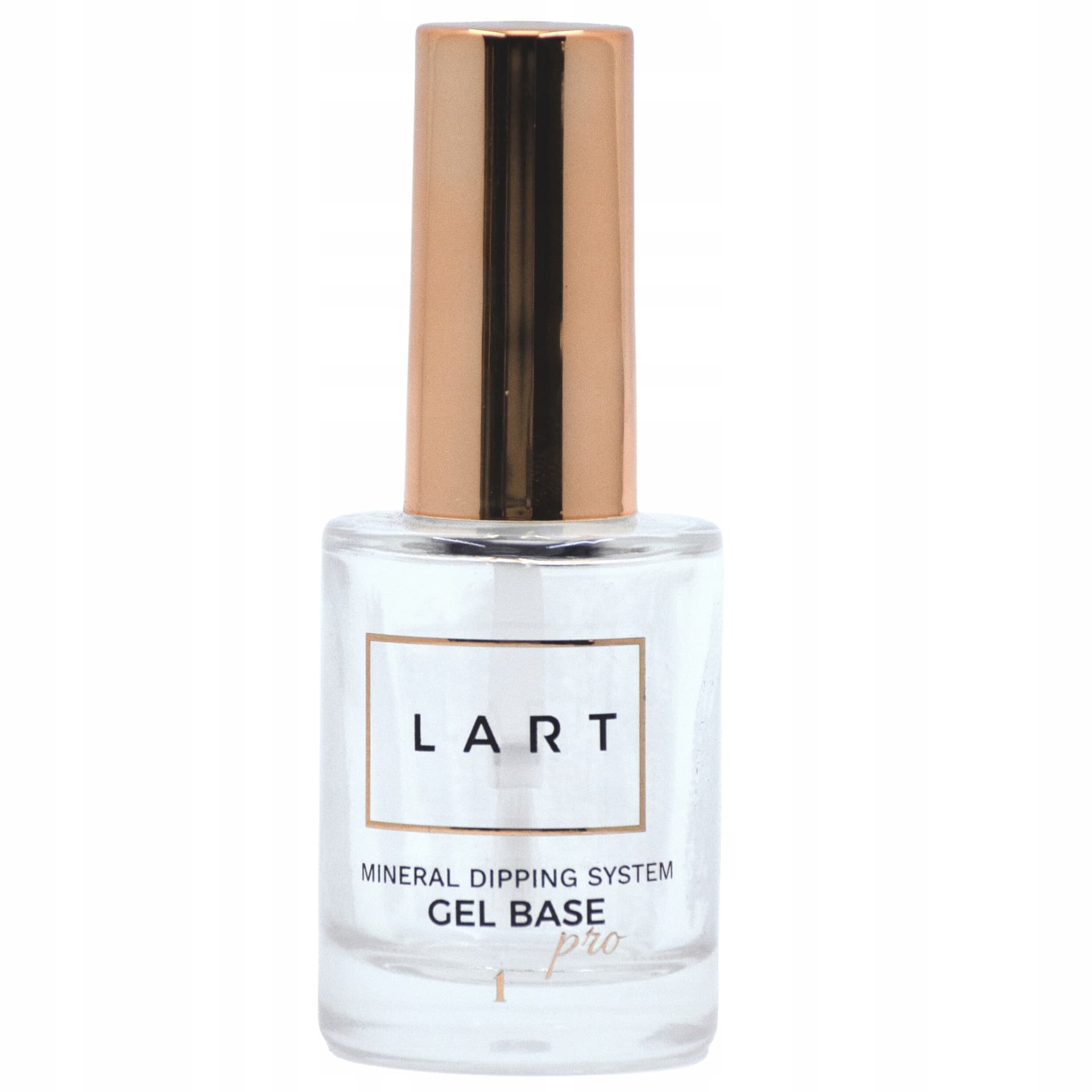 Lart pro gel base dipping system clear - 15 мл титановий манікюр