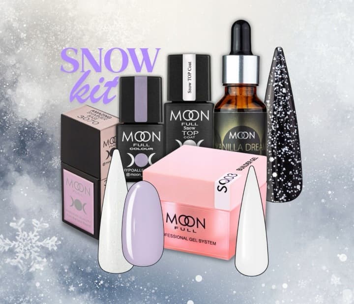 Snow - Набір гібридних лаків для нігтів