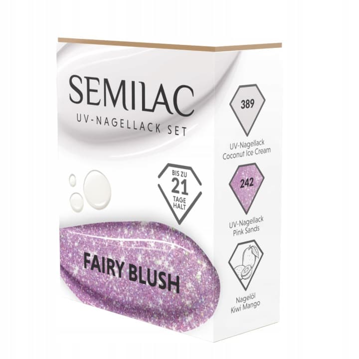 Semilac набір Fairy рум'яна