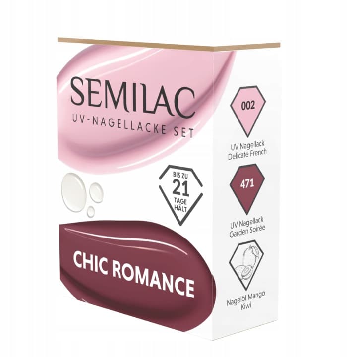 Набір Semilac Chic Romance